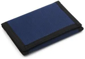RFID Trifold Canvas Outdoor Sports Wallet for Kids - Front Pocket Wallet with Magic Sticker (Navy Blue) RFID Trifold Canvas Outdoor Sports Wallet for Kids - Front Pocket Wallet with Magic Sticker (Navy Blue)