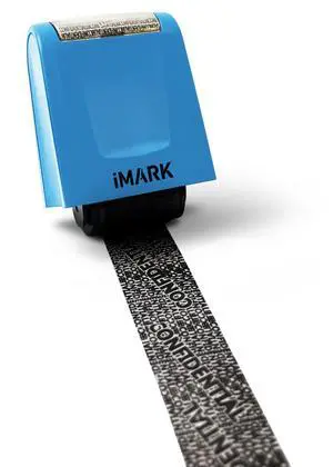 Identity Theft Protection Roller Stamp, Privacy Confidential and Address Blocker, Self-Inking ID Theft Prevention Security Stamp (Light Blue) Identity Theft Protection Roller Stamp, Privacy Confidential and Address Blocker, Self-Inking ID Theft Prevention Security Stamp (Light Blue)