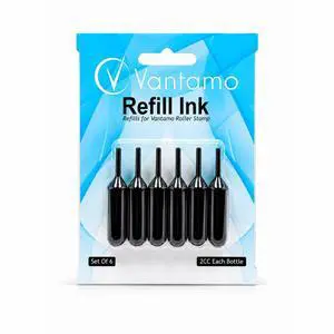 Set of Two- 3-Pack Refills for Confidential Identity Theft Protection Roller Stamp Wide (2 Refill Sets) Set of Two- 3-Pack Refills for Confidential Identity Theft Protection Roller Stamp Wide (2 Refill Sets)