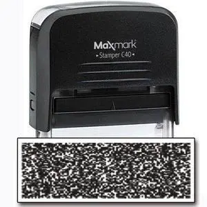 Identity Theft Protection Stamp - Large Side with an Additional Replacement Pad Identity Theft Protection Stamp - Large Side with an Additional Replacement Pad
