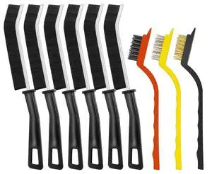 9PCS Crevice Cleaning Brush, Hard Bristle Scrub Brushes Tools | Grout Cleaner Brush for Deep Cleaning Gap, Multifunctional Grout Brush for Home, Bathroom, Kitchen, Window and Corners 9PCS Crevice Cleaning Brush, Hard Bristle Scrub Brushes Tools | Grout Cleaner Brush for Deep Cleaning Gap, Multifunctional Grout Brush for Home, Bathroom, Kitchen, Window and Corners
