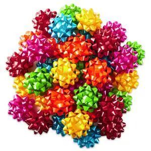 Gift Bow Assortment, 36-Pack (Red, Pink, Orange, Green, Yellow) Gift Bow Assortment, 36-Pack (Red, Pink, Orange, Green, Yellow)