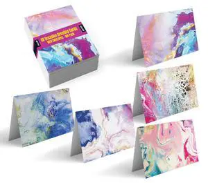 100-Pack All Occasion Greeting Cards, Assorted Blank Note Cards, 4 x 6 inch, 5 Abstract Art Designs, Blank Inside, with Envelopes, 100 Pack 100-Pack All Occasion Greeting Cards, Assorted Blank Note Cards, 4 x 6 inch, 5 Abstract Art Designs, Blank Inside, with Envelopes, 100 Pack
