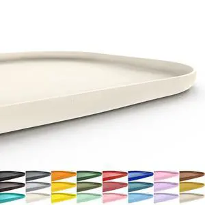 Waterproof Silicone Pet Food Mat with Raised Edge for Dog & Cat | 19" x 12" Non-Slip Pet Feeding Mats with Lip for Food & Water Bowl, Food Grade, Easy Cleaning, White Sand Waterproof Silicone Pet Food Mat with Raised Edge for Dog & Cat | 19" x 12" Non-Slip Pet Feeding Mats with Lip for Food & Water Bowl, Food Grade, Easy Cleaning, White Sand