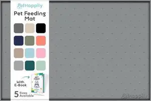 Dog Food Mat - Raised Edges Dogs Mat for Food and Water Prevent Spill, Waterproof Cat Food Mats Protect Floors, Easy Clean Dog Bowl Mats for Food and Water, Silicone Pet Feeding Placemats Dog Food Mat - Raised Edges Dogs Mat for Food and Water Prevent Spill, Waterproof Cat Food Mats Protect Floors, Easy Clean Dog Bowl Mats for Food and Water, Silicone Pet Feeding Placemats