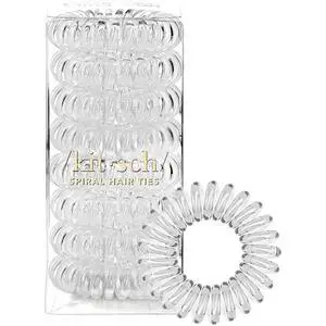 Spiral Hair Ties for Women - Durable Hair Accessories - Clear, 8pcs | Coiled Plastic Ponytail Holders for Thick and Thin Hair | Creaseless and Dent-Free Hair Ties No Damage | Phone Cord Style Spiral Hair Ties for Women - Durable Hair Accessories - Clear, 8pcs | Coiled Plastic Ponytail Holders for Thick and Thin Hair | Creaseless and Dent-Free Hair Ties No Damage | Phone Cord Style