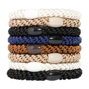 Brown and Black Grab & Go Ponytail Holders, 8 Pack, Classic | Hair Ties for Thick Hair, Thick No-Crease Bands with Strong Hold, Damage-Free Design, Everyday Neutral Style Brown and Black Grab & Go Ponytail Holders, 8 Pack, Classic | Hair Ties for Thick Hair, Thick No-Crease Bands with Strong Hold, Damage-Free Design, Everyday Neutral Style