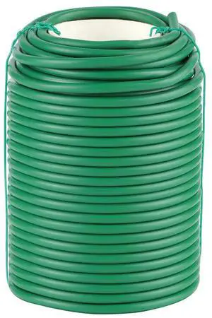 Garden Wire, 66FT Soft Plants Ties, 3.5mm Flexible Garden Ties for Climbing Plants, Vines Plant, Tomatoes, Flowers, Roses Plant Support Garden Wire, 66FT Soft Plants Ties, 3.5mm Flexible Garden Ties for Climbing Plants, Vines Plant, Tomatoes, Flowers, Roses Plant Support