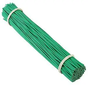 200 Pcs 6 inch Garden Twist Tie, Round Plastic Twist Ties for Plants, Vines and Wrapping Cords or Christmas Tree Gardening Plants Growth and Care, Office Home Cable Organization (Green) 200 Pcs 6 inch Garden Twist Tie, Round Plastic Twist Ties for Plants, Vines and Wrapping Cords or Christmas Tree Gardening Plants Growth and Care, Office Home Cable Organization (Green)