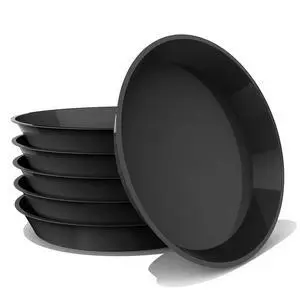 6 Pack Plant Saucer 4 6 8 10 12 14 16 18 20 22 Inch Plastic Plant Tray, Sturdy and Durable Flower Pot Container Accessories Plant Pot Saucers for Indoor and Outdoor (6 Inch, Black) 6 Pack Plant Saucer 4 6 8 10 12 14 16 18 20 22 Inch Plastic Plant Tray, Sturdy and Durable Flower Pot Container Accessories Plant Pot Saucers for Indoor and Outdoor (6 Inch, Black)