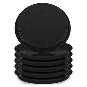 6 Pack of Plant Saucer 10 Inch, 10 inch Plant Saucer Round, Plastic Flower Plant Trays for Pots, Plant Saucers for Indoors 9", Plant Pot Saucers, Planter Tray for Planter 8-10" (10", Black) 6 Pack of Plant Saucer 10 Inch, 10 inch Plant Saucer Round, Plastic Flower Plant Trays for Pots, Plant Saucers for Indoors 9", Plant Pot Saucers, Planter Tray for Planter 8-10" (10", Black)