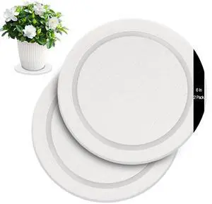 Instant Dry Diatomaceous Earth Plant Saucer, Round Stone Drip & Drainage Tray for Indoor Outdoor, Absorbent Pot Coaster, Housewarming Gift, Keep Floors Dry and Clean (2,6in,White) Instant Dry Diatomaceous Earth Plant Saucer, Round Stone Drip & Drainage Tray for Indoor Outdoor, Absorbent Pot Coaster, Housewarming Gift, Keep Floors Dry and Clean (2,6in,White)