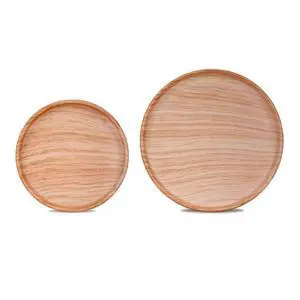 Ceramic Plant Saucer | Plant Trays for Indoors | Drip Tray | Plant Pot Saucers (4.5in + 5.75in, Wooden Grain) Ceramic Plant Saucer | Plant Trays for Indoors | Drip Tray | Plant Pot Saucers (4.5in + 5.75in, Wooden Grain)