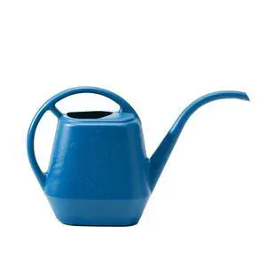 Aqua Rite Watering Can: 56 Oz - Classic Blue - Large Capacity, Extra Long Spout, Durable Plastic, One Piece Construction, for Indoor & Outdoor Use, Gardening Aqua Rite Watering Can: 56 Oz - Classic Blue - Large Capacity, Extra Long Spout, Durable Plastic, One Piece Construction, for Indoor & Outdoor Use, Gardening