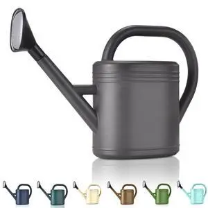 Watering Can 1 Gallon for Garden, Indoor Plants, Outdoor Plant House Flower, Large Long Spout with Sprinkler Head (Grey) Watering Can 1 Gallon for Garden, Indoor Plants, Outdoor Plant House Flower, Large Long Spout with Sprinkler Head (Grey)