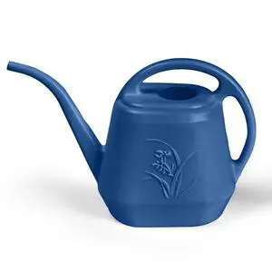 Plastic Watering Can Grip -1/2 Gallon - Blue | With Long Spout for Watering-Home Indoor and Outdoor Garden Plastic Watering Can Grip -1/2 Gallon - Blue | With Long Spout for Watering-Home Indoor and Outdoor Garden