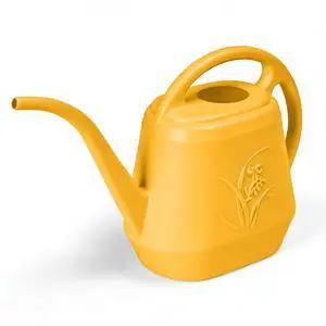 Hand Plastic Watering Can - for Indoor and Outdoor Home Garden Plants - with Long Spout - Orange - 1/2 Gallon Hand Plastic Watering Can - for Indoor and Outdoor Home Garden Plants - with Long Spout - Orange - 1/2 Gallon