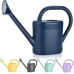 1 Gallon Watering Can for Indoor Plants, Garden Watering Cans for Outdoor Plant House Flower, Modern Plant Watering Can Large Long Spout with Sprinkler Head 1 Gallon Watering Can for Indoor Plants, Garden Watering Cans for Outdoor Plant House Flower, Modern Plant Watering Can Large Long Spout with Sprinkler Head
