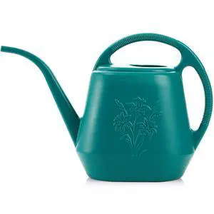 1-Gallon Plastic Watering Can with Comfortable Handle, Garden Watering Cans Long Spout for Indoor Outdoor Watering Plants (Green) 1-Gallon Plastic Watering Can with Comfortable Handle, Garden Watering Cans Long Spout for Indoor Outdoor Watering Plants (Green)