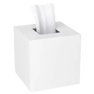 Acrylic Tissue Box Cover Decorative Square Tissue Holder Napkin Dispensert for Bathroom-White | Bottom Magnet Closure Home Office Restaurant Vanity Desk TableTop Acrylic Tissue Box Cover Decorative Square Tissue Holder Napkin Dispensert for Bathroom-White | Bottom Magnet Closure Home Office Restaurant Vanity Desk TableTop