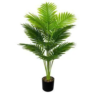 Artificial Plants in Pots Large Fake Tree Floor Faux Tropical Plants Decorative Greenry House Potted Tall for Home Office Living Room Decor Indoor Garden Outdoor (80cm Tall Palm) Artificial Plants in Pots Large Fake Tree Floor Faux Tropical Plants Decorative Greenry House Potted Tall for Home Office Living Room Decor Indoor Garden Outdoor (80cm Tall Palm)