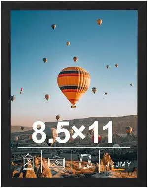 8.5x11 inch Picture Frame Black for Certificate Poster and Photo, Horizontal and Vertical Formats for Wall Hanging or Tabletop, 8.5x11 Frame with Shatter Resistant Plexiglass, Black | 8.5x11 inch Picture Frame Black for Certificate Poster and Photo, Horizontal and Vertical Formats for Wall Hanging or Tabletop, 8.5x11 Frame with Shatter Resistant Plexiglass, Black |