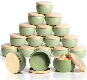 Candle Jars for Making Candles, 16PCS Candle Jars with Lids, 2.5oz Empty Candle Tins, Metal Small Tins with Lids, Bulk Tin Containers, Candle Making Jars for Candle Making, Storage, Small Plants Candle Jars for Making Candles, 16PCS Candle Jars with Lids, 2.5oz Empty Candle Tins, Metal Small Tins with Lids, Bulk Tin Containers, Candle Making Jars for Candle Making, Storage, Small Plants