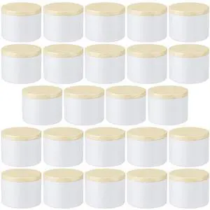 Empty Candles Tins 4 oz Candle Jars 24 pcs Candle Containers for Candle Making with Lid (White-Woodgrain, 4oz) Empty Candles Tins 4 oz Candle Jars 24 pcs Candle Containers for Candle Making with Lid (White-Woodgrain, 4oz)