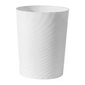 Plastic Small Bathroom Trash Can Wastebasket Garbage Can, White | Sturdy-Easy to Clean, Bathroom, Laundry Room, Kitchen, Office, Kids Room, Dorm, Bedroom, 1.8 Gallon Plastic Small Bathroom Trash Can Wastebasket Garbage Can, White | Sturdy-Easy to Clean, Bathroom, Laundry Room, Kitchen, Office, Kids Room, Dorm, Bedroom, 1.8 Gallon