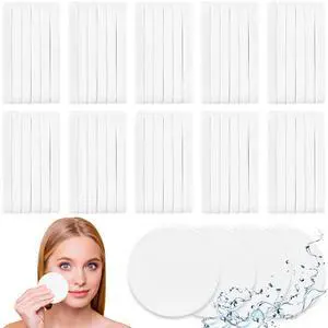 120 Pcs Facial Sponges Compressed,Facial Cleansing Pads,Natural Cosmetic Spa Sponges for Facial Cleansing,Exfoliating Face Sponges for Makeup Removal,Washing 120 Pcs Facial Sponges Compressed,Facial Cleansing Pads,Natural Cosmetic Spa Sponges for Facial Cleansing,Exfoliating Face Sponges for Makeup Removal,Washing