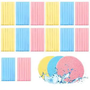 240 Pcs Compressed Facial Sponge,Professional Makeup Removal Sponge,Round Face Cleaning Sponge for Spa,Exfoliating,Face Wash(Yellow,Pink,Blue) 240 Pcs Compressed Facial Sponge,Professional Makeup Removal Sponge,Round Face Cleaning Sponge for Spa,Exfoliating,Face Wash(Yellow,Pink,Blue)