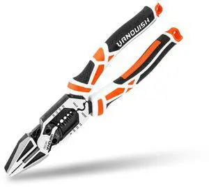 8-in-1 Linesman Pliers with Wire Cutter and Stripper, 8 Inch | Multipurpose Premium CR-V Twisting Cutting, Screw Clamping,Crimping and Bolt Shearing, Ergonomic Grip, Home Maintenance 3238 8-in-1 Linesman Pliers with Wire Cutter and Stripper, 8 Inch | Multipurpose Premium CR-V Twisting Cutting, Screw Clamping,Crimping and Bolt Shearing, Ergonomic Grip, Home Maintenance 3238