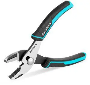 6 Inch Slip Joint Pliers, Small Pliers with Comfortable TPR Handle | High Carbon Steel, Swivel Rivet, Strong Sharp Teeth, Pliers for Tightening, Loosening and Gripping Nuts and Bolts 6 Inch Slip Joint Pliers, Small Pliers with Comfortable TPR Handle | High Carbon Steel, Swivel Rivet, Strong Sharp Teeth, Pliers for Tightening, Loosening and Gripping Nuts and Bolts