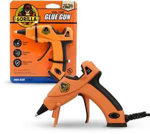 Hot Glue Gun, Dual Temp, Mini Size, Easy Squeeze Trigger | Precision Nozzle, Enhanced Safety Features, Built-In Stand, Ideal for DIY, Craft, Repairs, and More Hot Glue Gun, Dual Temp, Mini Size, Easy Squeeze Trigger | Precision Nozzle, Enhanced Safety Features, Built-In Stand, Ideal for DIY, Craft, Repairs, and More