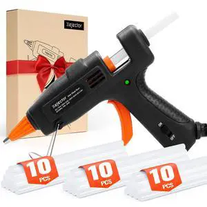 Fireproof Mini Hot Glue Gun, 20W with 30 Glue Sticks for DIY Crafts | Fast Heat-up in 1-2minNon-drip NozzleStand Base1.5m Long CordOverheat ProtectionIdeal for Wood/Plastic/Leather/Crafts Fireproof Mini Hot Glue Gun, 20W with 30 Glue Sticks for DIY Crafts | Fast Heat-up in 1-2minNon-drip NozzleStand Base1.5m Long CordOverheat ProtectionIdeal for Wood/Plastic/Leather/Crafts