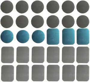 30pcs Magnetic Attraction Patch Under Cabinet Lights for installing LED and Counter Lighting Round & Square Metal sheet Replacement Magnetic Strips with Adhesive Backing for attracting magnetic 30pcs Magnetic Attraction Patch Under Cabinet Lights for installing LED and Counter Lighting Round & Square Metal sheet Replacement Magnetic Strips with Adhesive Backing for attracting magnetic