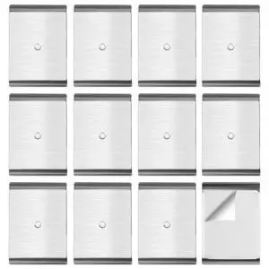Under Cabinet Light Magnet stickys, Metal Adhesive Sheets12PCS | Replacement Plates for Under Cabinet Lights, Sticky Iron Sheets Works With Magnetic LED Lights (12 Pcs, Not Magnetic) Under Cabinet Light Magnet stickys, Metal Adhesive Sheets12PCS | Replacement Plates for Under Cabinet Lights, Sticky Iron Sheets Works With Magnetic LED Lights (12 Pcs, Not Magnetic)