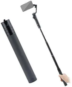 17.1" / 43cm Gimbal Extension Selfie Stick Compact Aluminum Portable Stabilizer Extension Rod, Foldable Phone/Camera Mount, 1/4"-20 Tripod Screw Compatible, Lightweight 17.1" / 43cm Gimbal Extension Selfie Stick Compact Aluminum Portable Stabilizer Extension Rod, Foldable Phone/Camera Mount, 1/4"-20 Tripod Screw Compatible, Lightweight