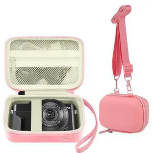 Digital Camera Case Compatible with Canon PowerShot G7 X Mark II/ G7X Mark III Digital 4K Vlogging Camera,Compact Digital Camera-Pink(Case Only) Digital Camera Case Compatible with Canon PowerShot G7 X Mark II/ G7X Mark III Digital 4K Vlogging Camera,Compact Digital Camera-Pink(Case Only)