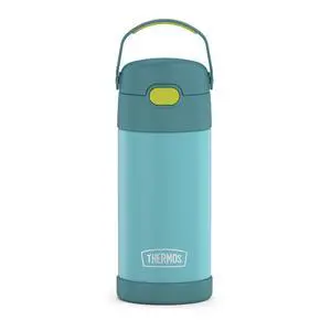 FUNTAINER Water Bottle with Straw, 12oz, Blue/Green | Kids Stainless Steel Insulated Water Bottle, Keeps Drinks Cold Longer for School & Play, BPA-Free FUNTAINER Water Bottle with Straw, 12oz, Blue/Green | Kids Stainless Steel Insulated Water Bottle, Keeps Drinks Cold Longer for School & Play, BPA-Free