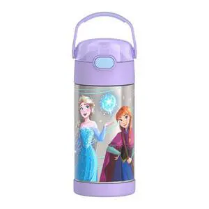FUNTAINER Water Bottle with Straw, 12oz, Frozen 2 | Kids Stainless Steel Insulated Water Bottle, Keeps Drinks Cold Longer for School & Play, BPA-Free FUNTAINER Water Bottle with Straw, 12oz, Frozen 2 | Kids Stainless Steel Insulated Water Bottle, Keeps Drinks Cold Longer for School & Play, BPA-Free