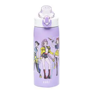 KPop Demon Hunters Sage 19oz Leak-Proof Straw Kids Water Bottle | BPA Free, Insulated Stainless Steel, Cupholder Friendly, Dishwasher Safe, Lid Lock, Handle, For School, Home, Travel, Outdoor KPop Demon Hunters Sage 19oz Leak-Proof Straw Kids Water Bottle | BPA Free, Insulated Stainless Steel, Cupholder Friendly, Dishwasher Safe, Lid Lock, Handle, For School, Home, Travel, Outdoor