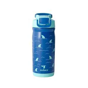 Hydrate Pro Kids 14oz Stainless Steel Insulated Water Bottle w/Straw Spill Proof Tumbler for Kids 30 Hour Cold Retention Dishwasher Safe Leak-Proof Design - Shark Bait Hydrate Pro Kids 14oz Stainless Steel Insulated Water Bottle w/Straw Spill Proof Tumbler for Kids 30 Hour Cold Retention Dishwasher Safe Leak-Proof Design - Shark Bait