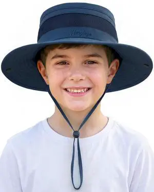 Kids Sun Hat UPF 50+ Toddler Summer Bucket Hat Outdoor Fishing Safari for Boys Girls Age 2-13 Years (US, Age, 5 Years, 13 Years, Dark Blue) Kids Sun Hat UPF 50+ Toddler Summer Bucket Hat Outdoor Fishing Safari for Boys Girls Age 2-13 Years (US, Age, 5 Years, 13 Years, Dark Blue)