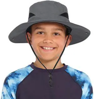 Kids Boys Summer Sun Hat - Sun Protection Safari Beach Outdoor Bucket Hat | Age for 5-9 Years Kids Boys Summer Sun Hat - Sun Protection Safari Beach Outdoor Bucket Hat | Age for 5-9 Years