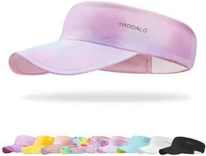 Kids Sun Visor Hats for Girls Boys, Packable Cooling Stretchy Visor | Lightweight UPF50+ quick-dry visor hat for kids, colorful kids sun hat, stretch fit, for running, tennis, golf, school, beach Kids Sun Visor Hats for Girls Boys, Packable Cooling Stretchy Visor | Lightweight UPF50+ quick-dry visor hat for kids, colorful kids sun hat, stretch fit, for running, tennis, golf, school, beach