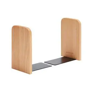 Wood Bookends,Non-Skid Bookend for Shelves,Heavy Duty Bookends,Book Stand for Books/CDs,1 Pair Wood Bookends,Non-Skid Bookend for Shelves,Heavy Duty Bookends,Book Stand for Books/CDs,1 Pair