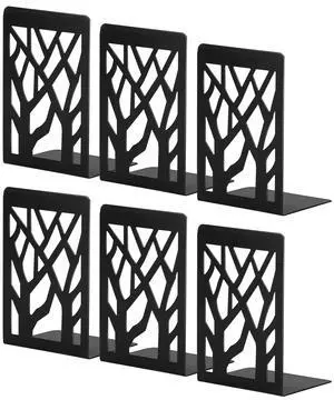 Book Ends, Bookends, Bookends for Shelves, Bookend, Book Ends for Heavy Books, Black Metal Book Shelf Holder Home Decorative, Book Stoppers for Shelves 3 Pair Book Ends, Bookends, Bookends for Shelves, Bookend, Book Ends for Heavy Books, Black Metal Book Shelf Holder Home Decorative, Book Stoppers for Shelves 3 Pair