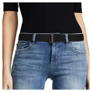 No Show Women Stretch Belt Invisible Elastic Web Strap Belt with Flat Buckle for Jeans Pants Dresses No Show Women Stretch Belt Invisible Elastic Web Strap Belt with Flat Buckle for Jeans Pants Dresses