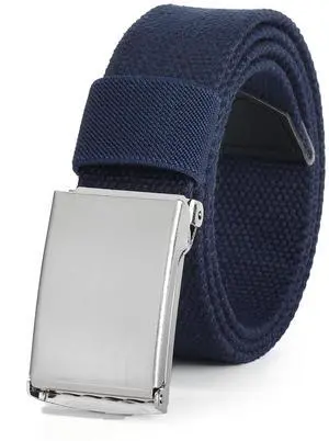 Boys Canvas Golf Belts - Adjustable Web Youth Belt for Kids | Trim-To-Fit, Silver Flip-Top Buckle, Fit Kids & Teens Ages 3-15 for Casual Jeans Boys Canvas Golf Belts - Adjustable Web Youth Belt for Kids | Trim-To-Fit, Silver Flip-Top Buckle, Fit Kids & Teens Ages 3-15 for Casual Jeans